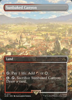 Sunbaked Canyon Assassin's Creed Scene Art